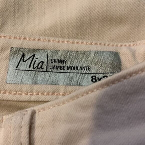 Dh3 Mia 8x30 Off White Woman's Skinny Jeans - Picture 5 of 5